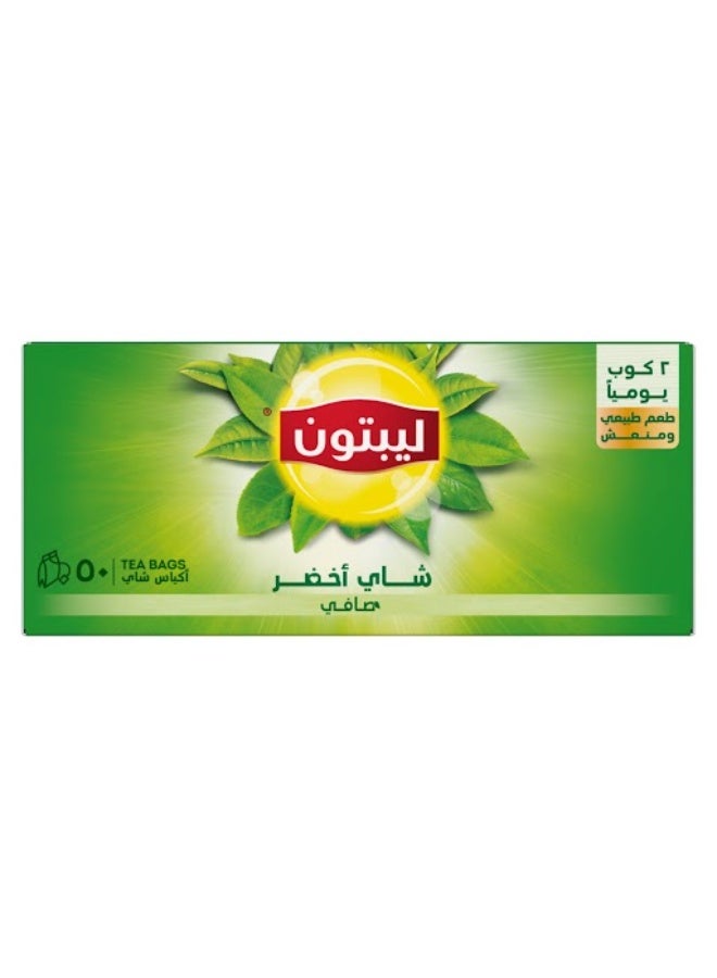 Lipton Green Tea Pure 50 Teabags - Image 2